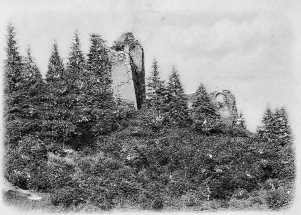 Ruine Fohnsdorf um 1900