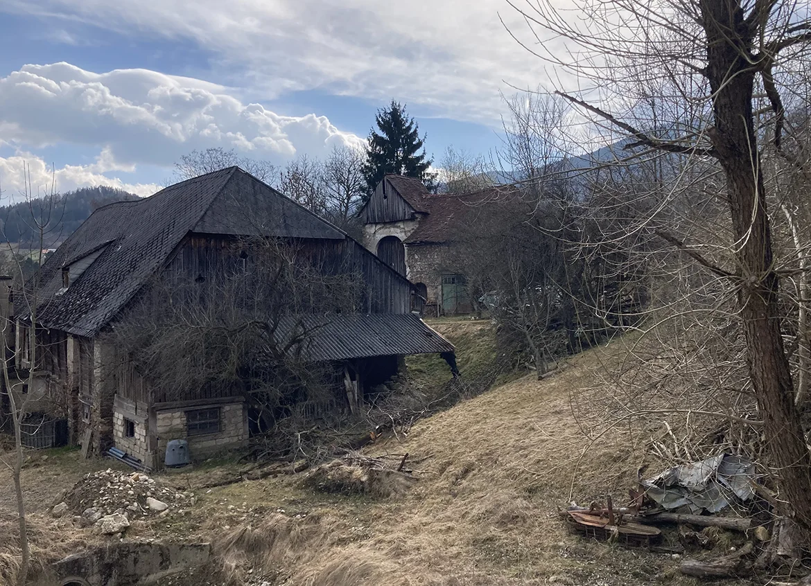 Letzte Reste des "Neuen Schlosses Eppenstein"