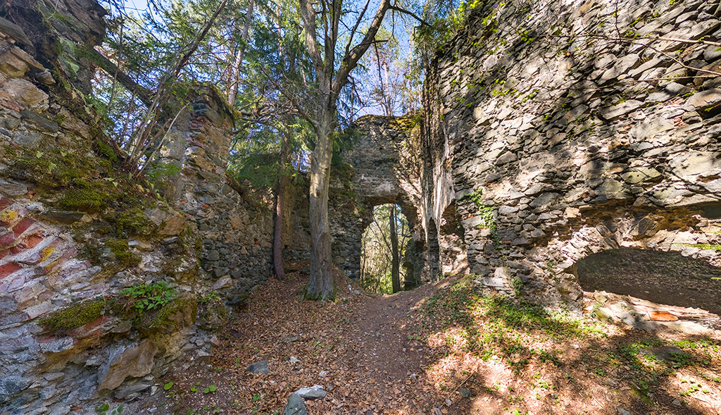 Voransicht zur virtuellen Tour Ruine Pernegg 