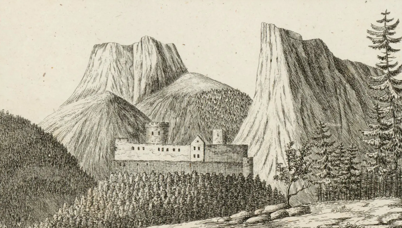 Pflindsberg um 1830