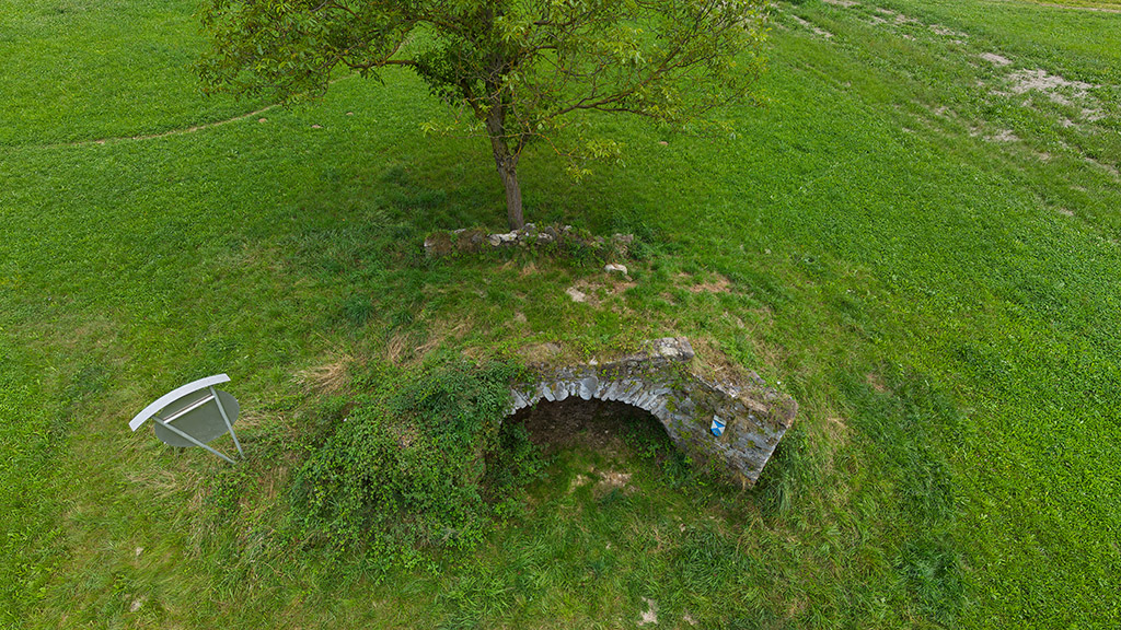 Voransicht zur virtuellen Tour der Römerbrücke bei Adriach und Hügelgrab bei Semriach