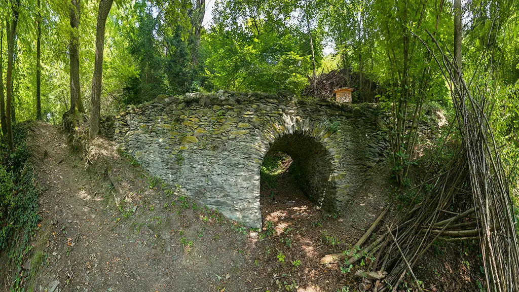 Voransicht zur virtuellen Tour der Römerbrücke bei Dionysen 