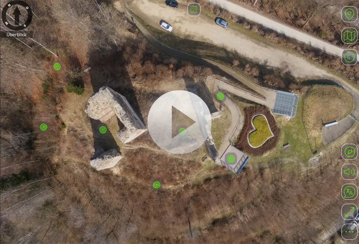 Start Tour Burgruine Fohnsdorf