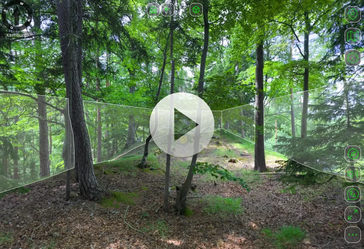 Start VR-Tour Burgruine/Burgstall Forchtenberg