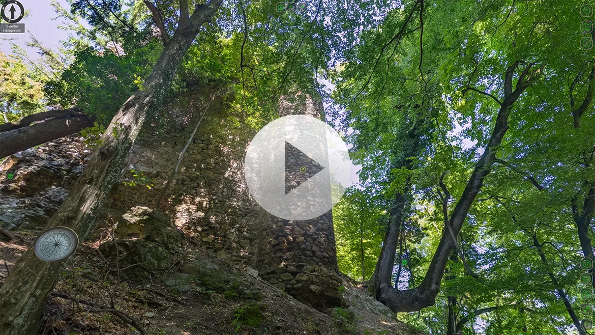 Start Tour Burgruine Schmirnberg